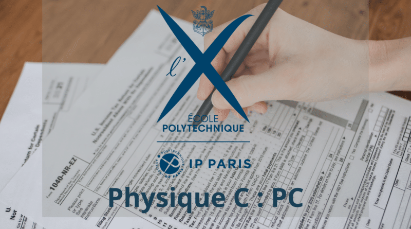 x ens sujet physique c pc