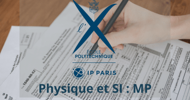 x ens sujet physique si mp