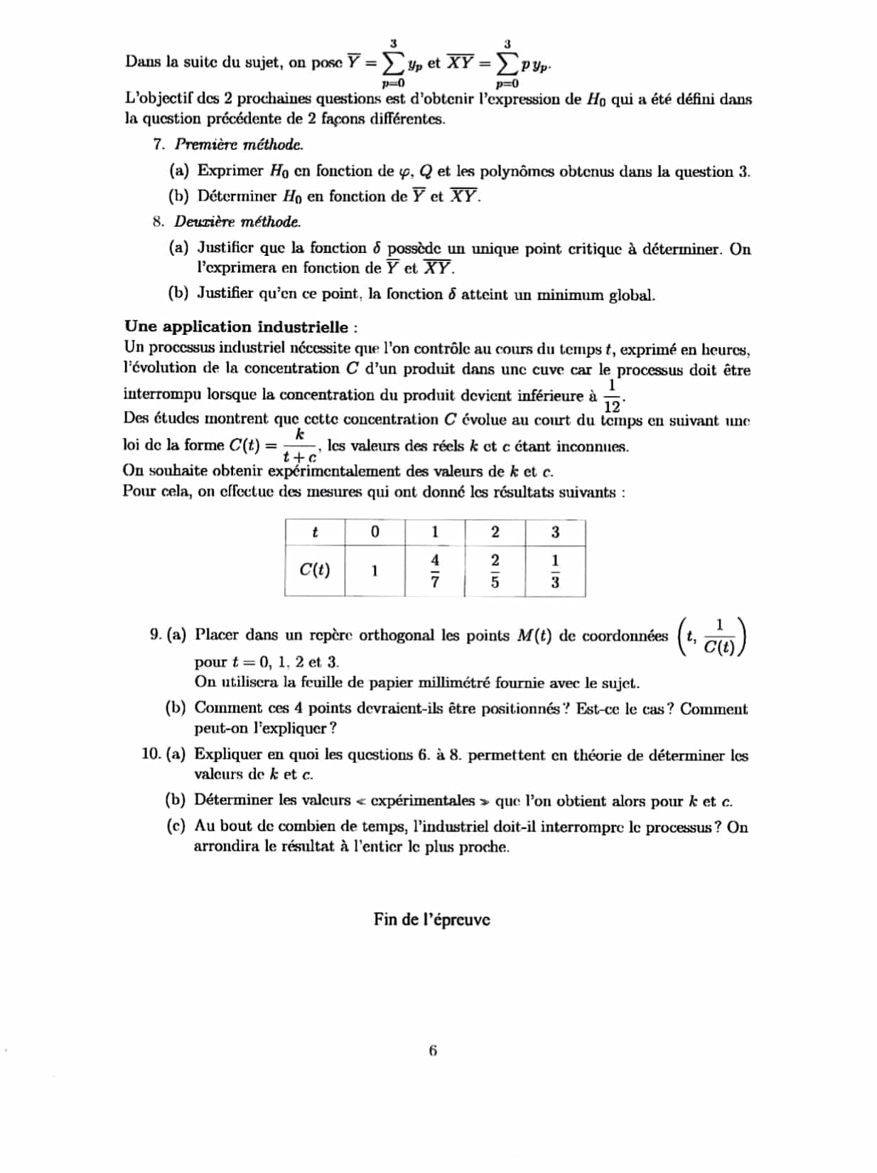 Banque PT 2024 - Maths A