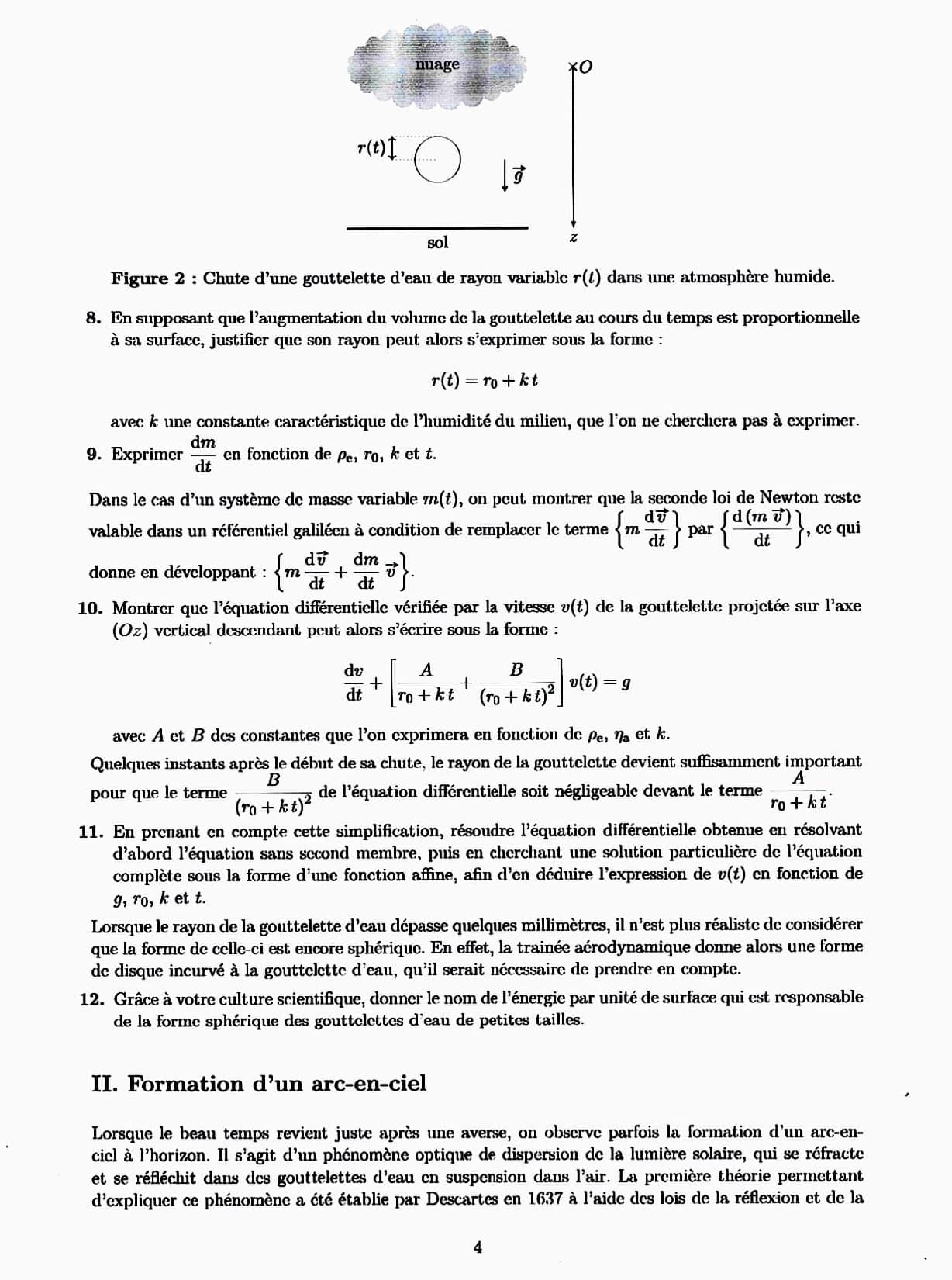 Banque PT 2024 - Physique A