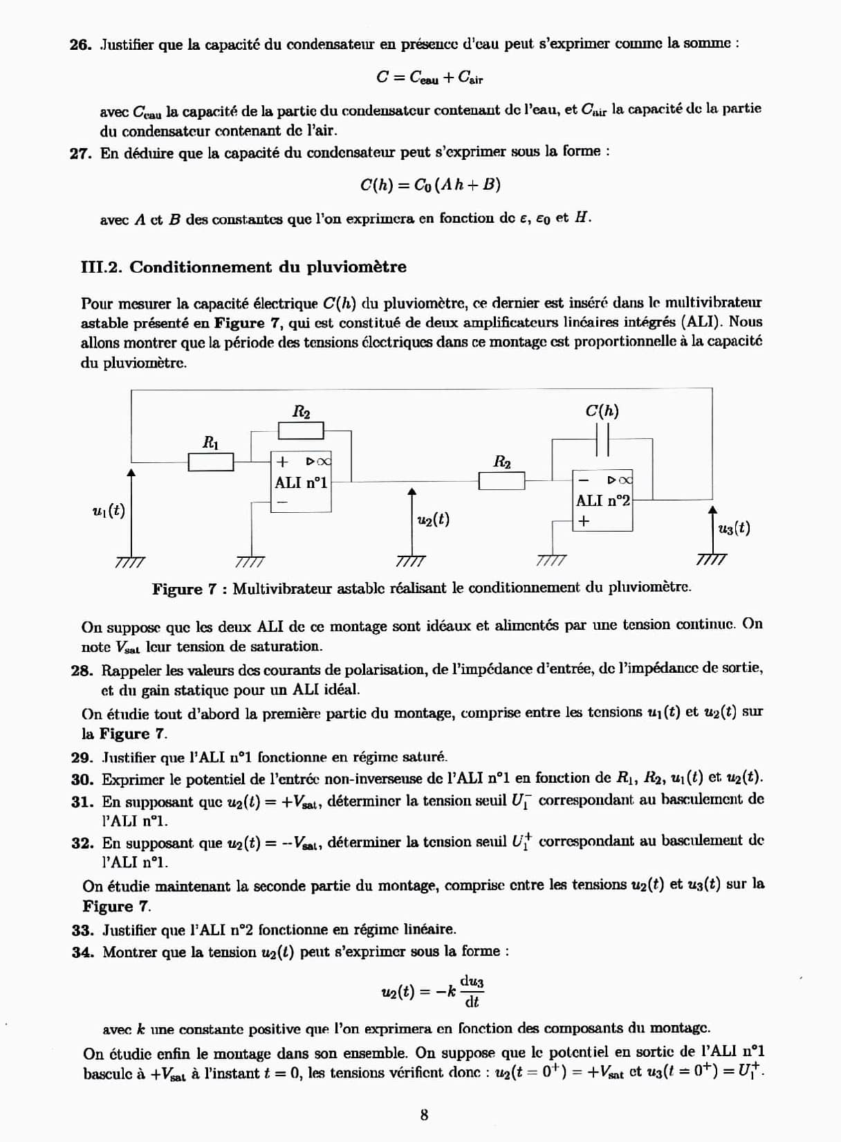 Banque PT 2024 - Physique A