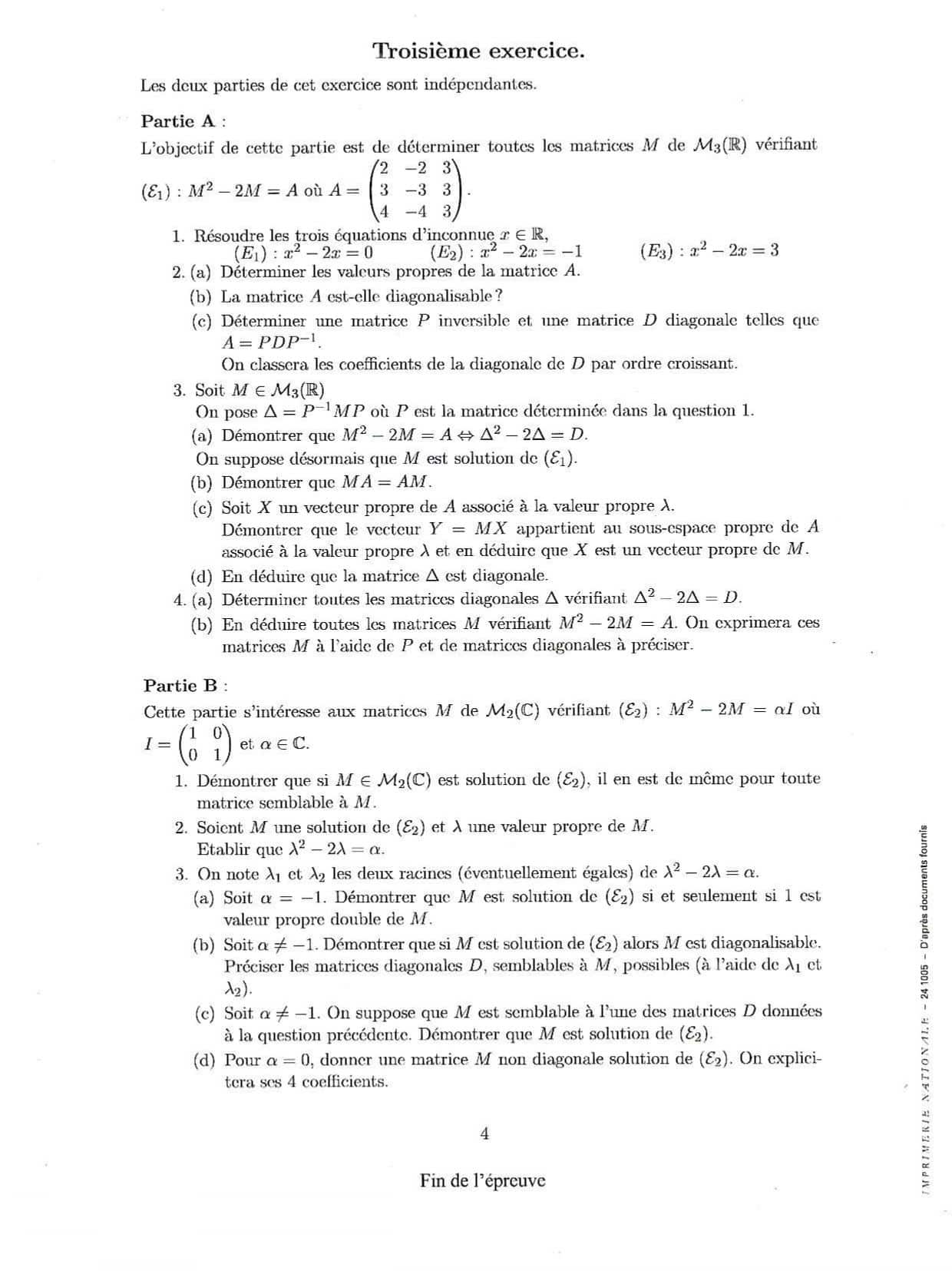 Banque PT 2024 - Maths B