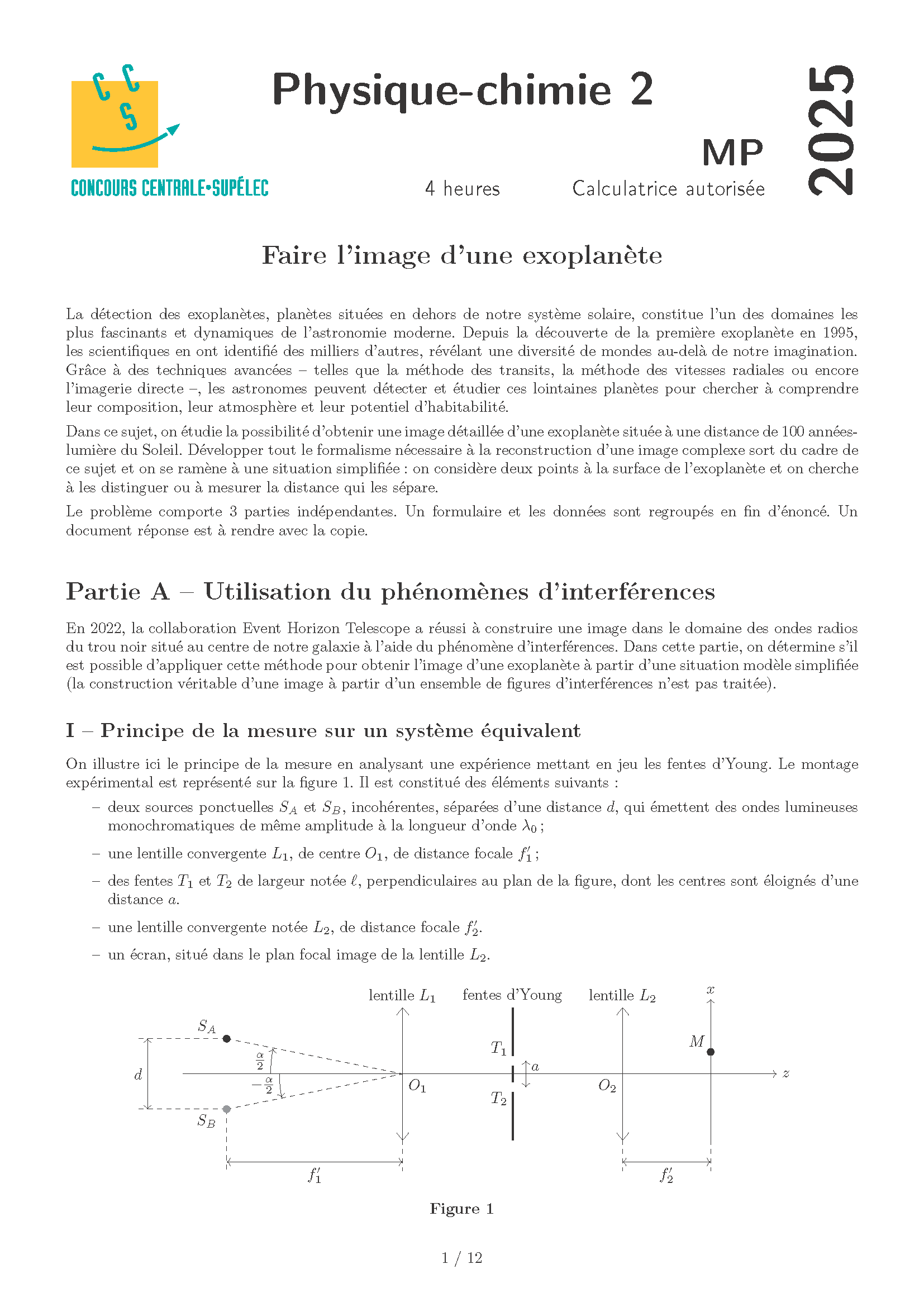 Concours_Centrale_Supelec_Physique_Chimie_2_MP_2025_Page_01