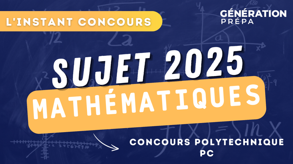 x ens sujet maths pc