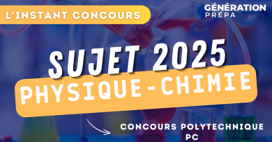 x ens sujet physique chimie pc