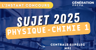 concours centrale supélec sujet physique-chimie 1 mpi