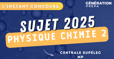 concours centrale supélec sujet physique-chimie 2 mp