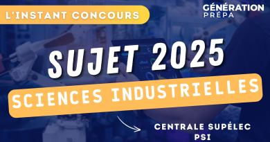 concours centrale supélec sujet sciences industrielles psi