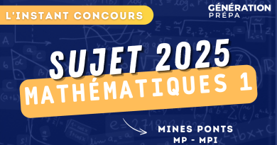 mines ponts sujet maths 1 mp mpi