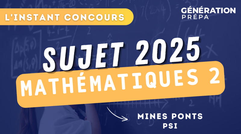 mines ponts sujet maths 2 psi