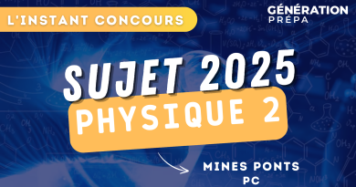 mines ponts sujet physique 2 pc