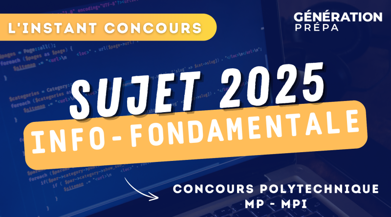 x ens sujet informatique fondamentale mp mpi