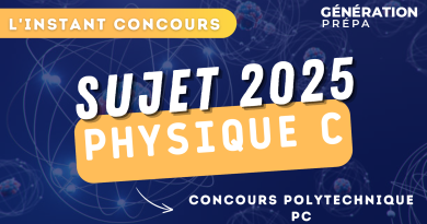 x ens sujet physique c pc
