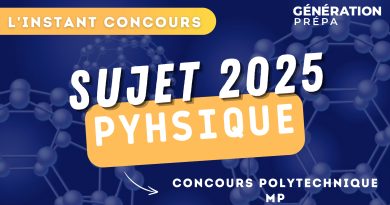 x ens sujet physique mp