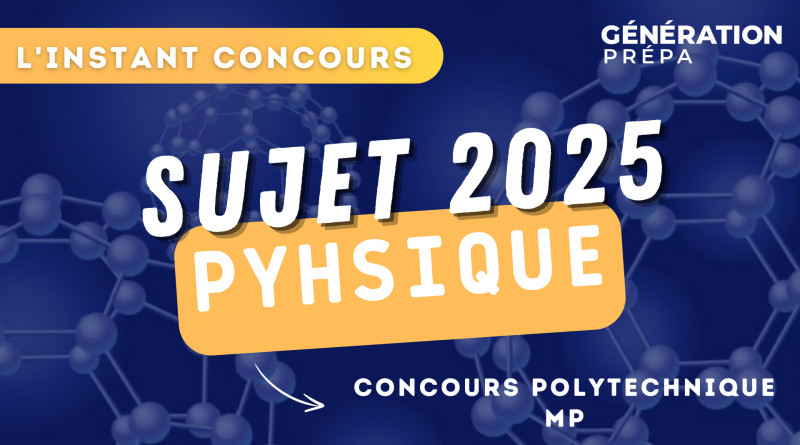x ens sujet physique mp
