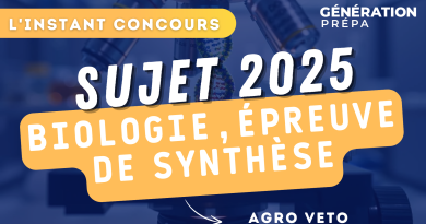 agro veto sujet biologie bcpst