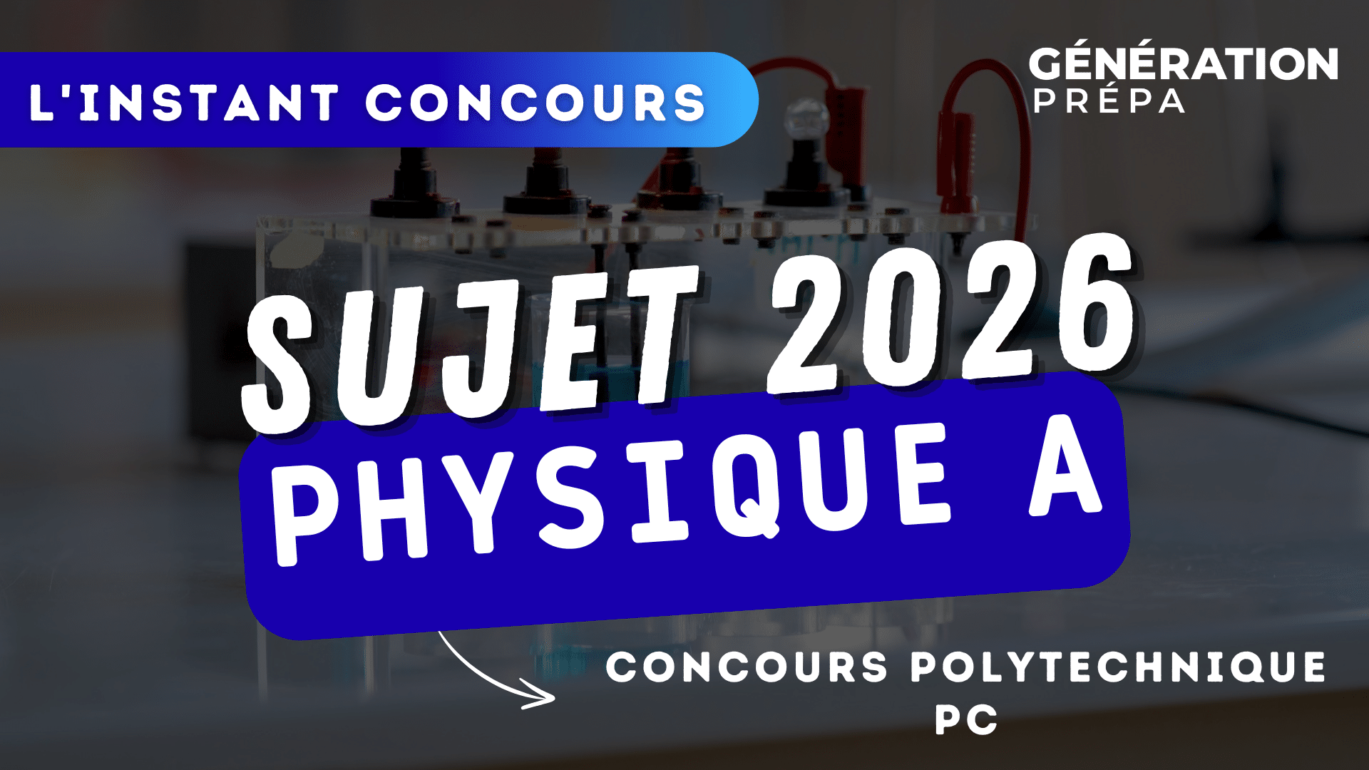 Concours X ENS 2026 Le Sujet De Physique A PC G n ration Pr pa Concours X ENS 2026 Le Sujet De Physique A PC G n ration Pr pa