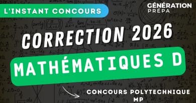 correction maths d x ens