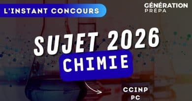 sujet chimie ccinp pc 2026