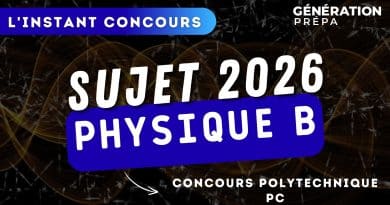 sujet pc x-ens physique b