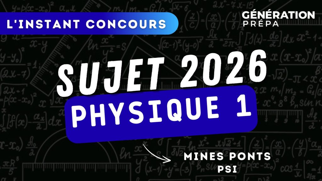 sujet physique 1 psi PSI