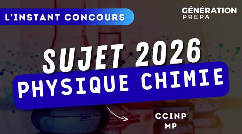 sujet physique ccinp mp