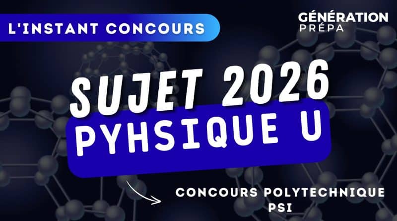 sujet physique u x ens