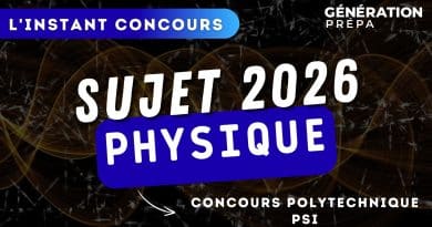 sujet psi x-ens physique