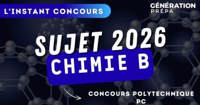 sujet x-ens Chimie B