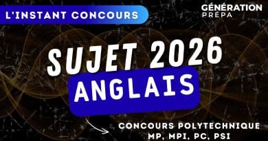 sujet x-ens anglais