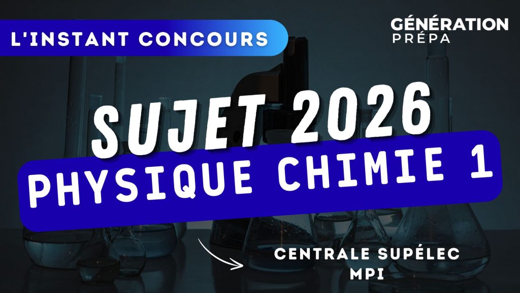 physique chimie mpi centrale 2026