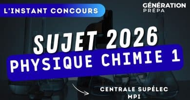 physique chimie mpi centrale 2026
