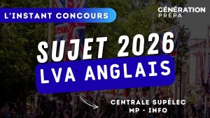 Sujet Centrale-Supélec – LVA Anglais