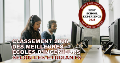 MEILLEURES ECOLES INGENIEURS 2026 SPEAK AND ACT