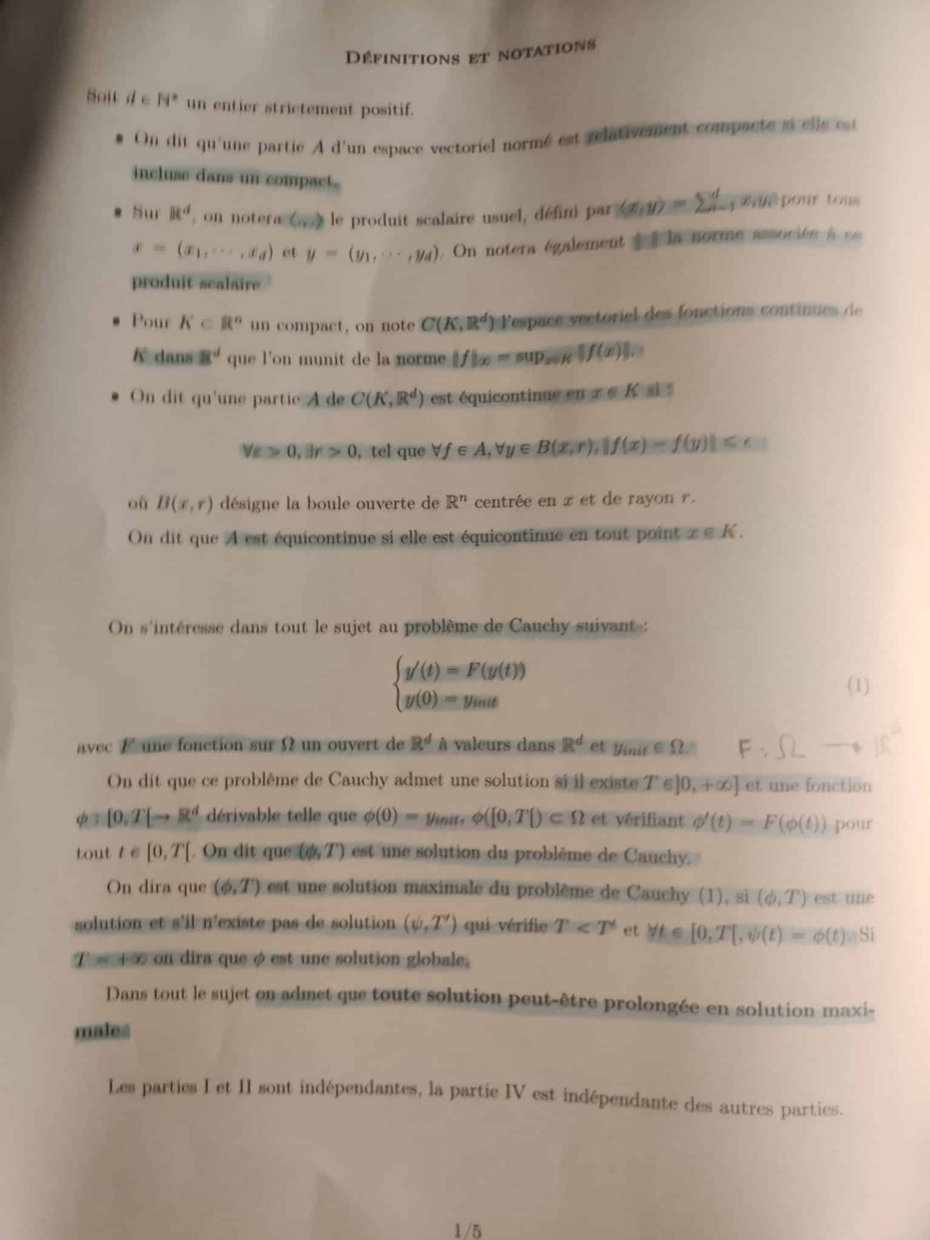 Concours X-ENS : Maths C - Sujet 2023 MP et MPI - Génération Prépa