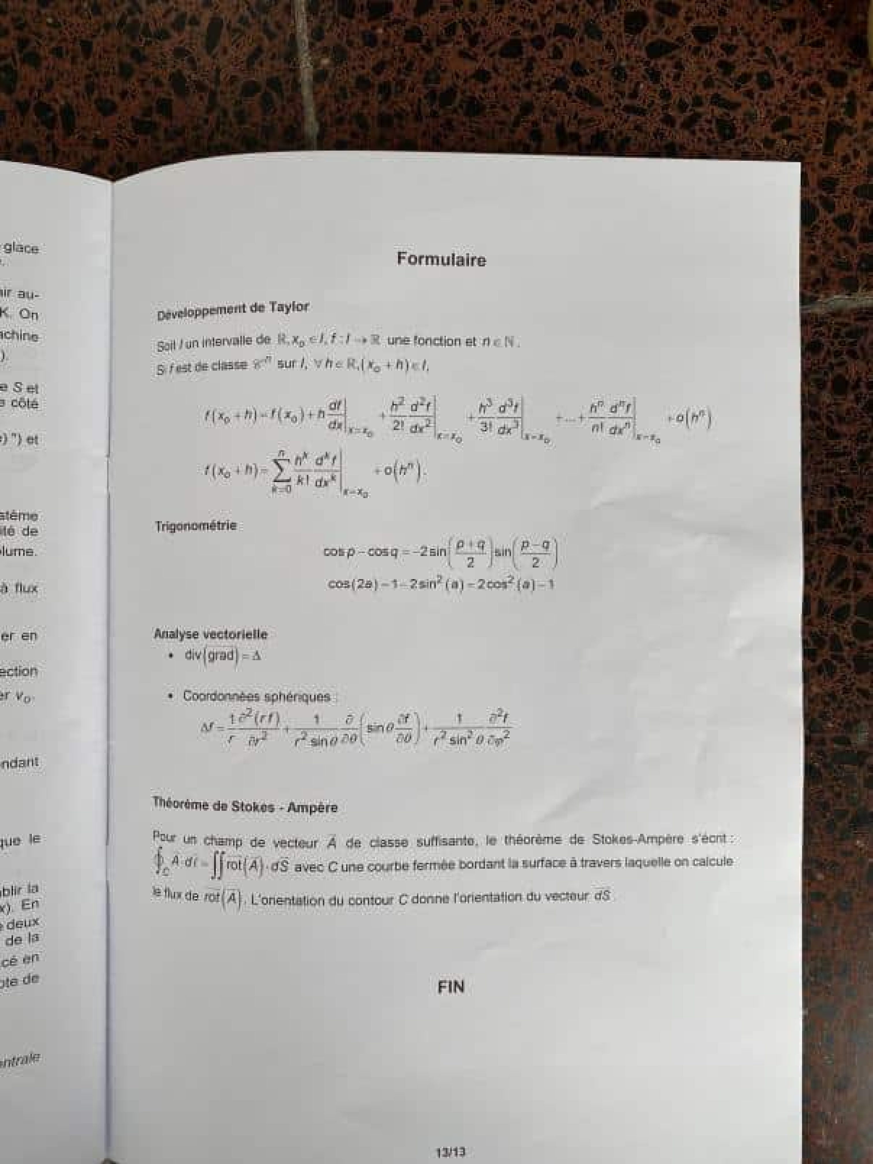 CCINP Physique Sujet 2023 MP Génération Prépa