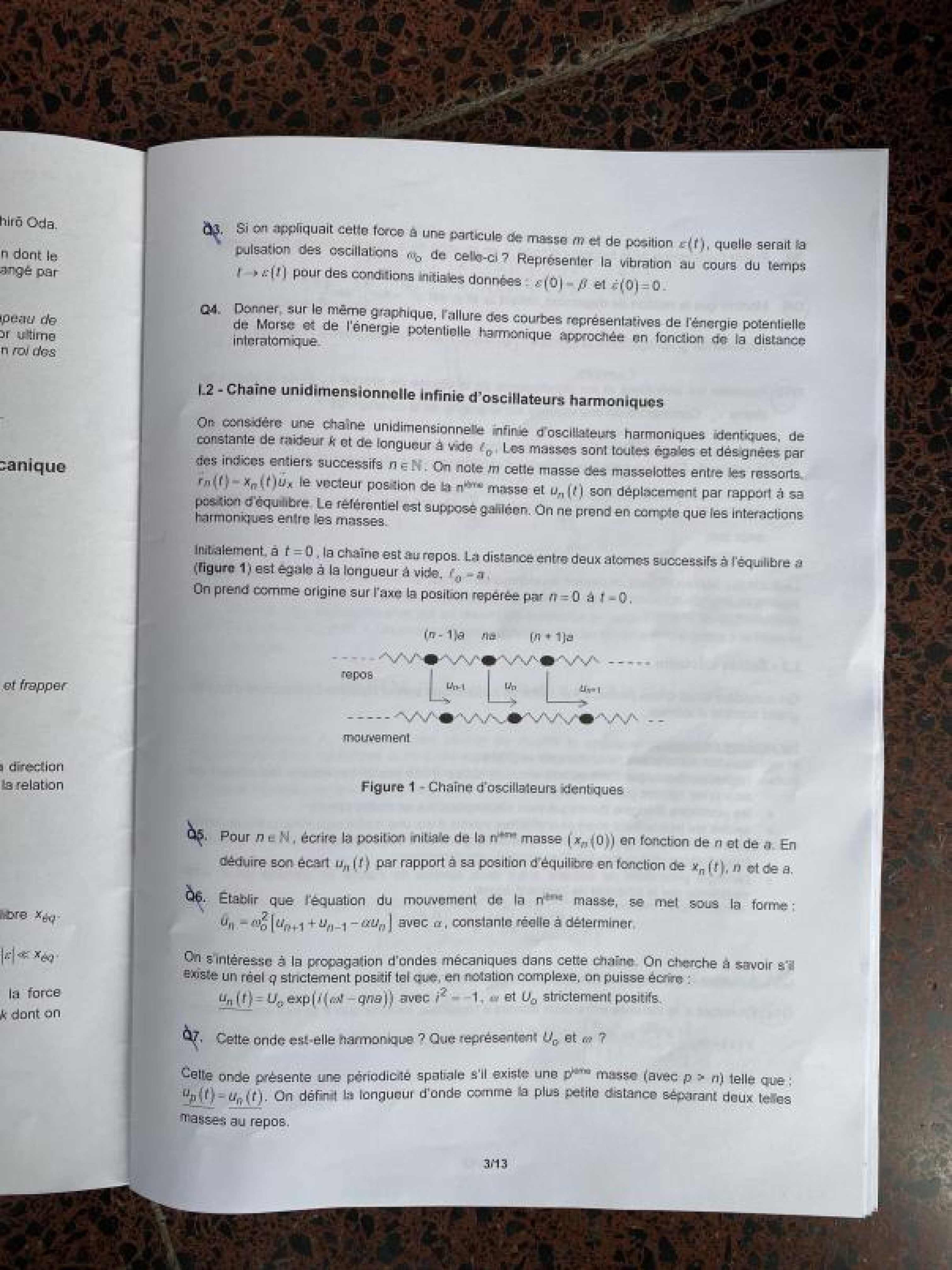 CCINP Physique Sujet 2023 MP Génération Prépa