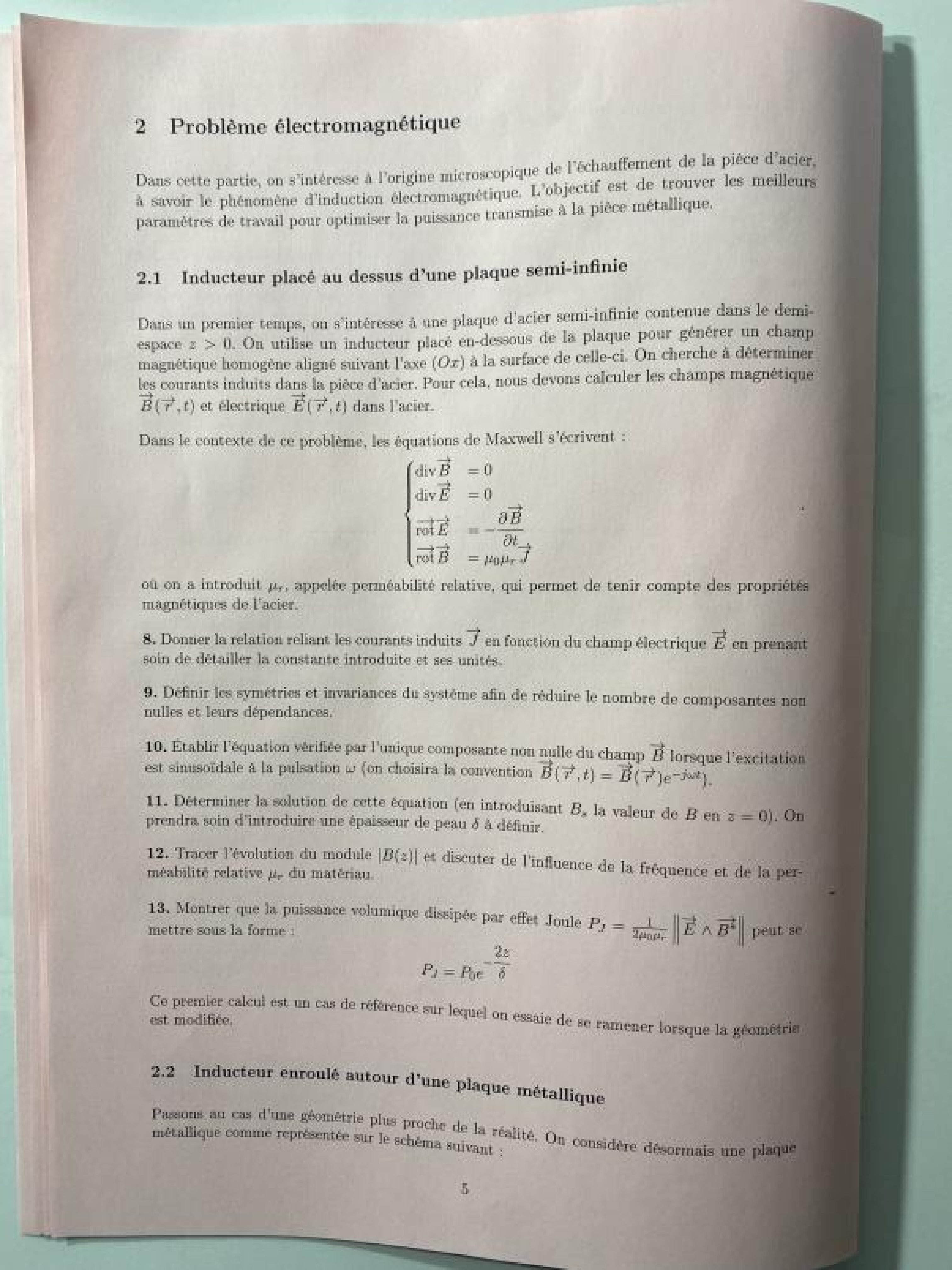 Concours X ENS ESPCI Physique A Sujet 2023 PC G n ration Pr pa